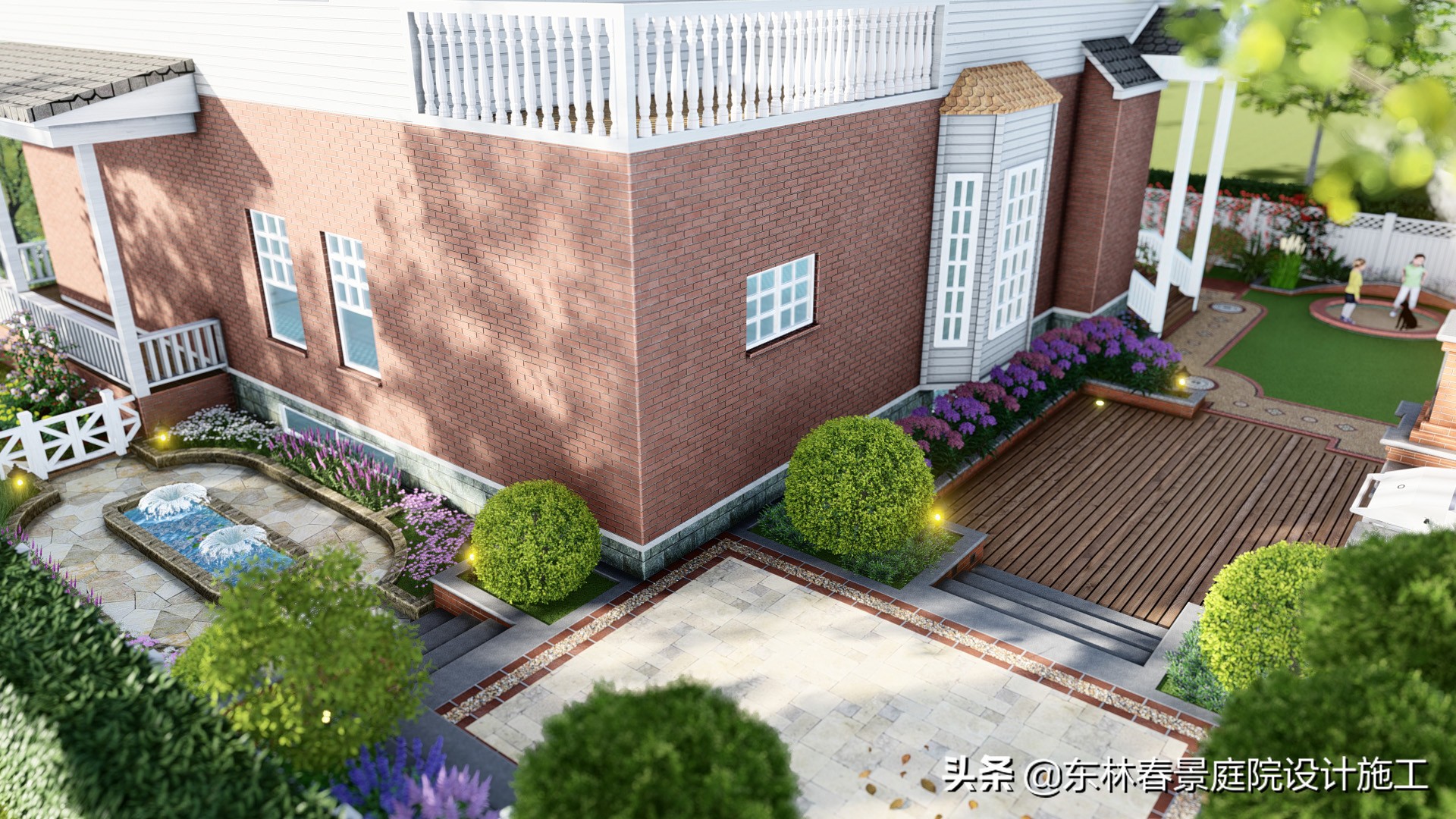 别墅庭院设计案例,各种别墅设计大全