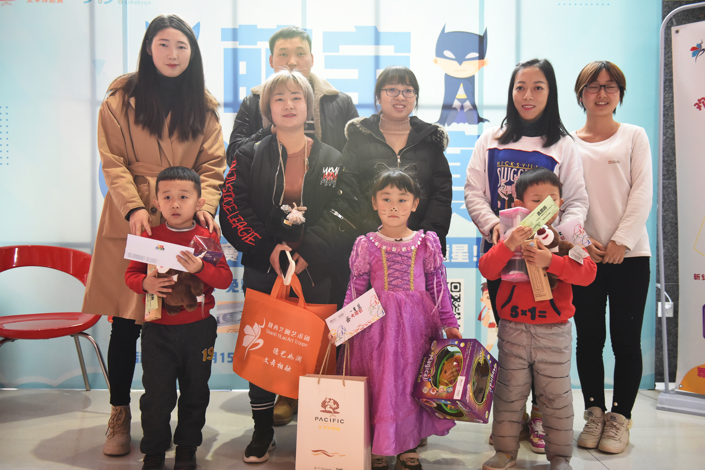 “欣慰孩子上台锻炼后的成长”——太平洋影城萌宝cos大赛侧记