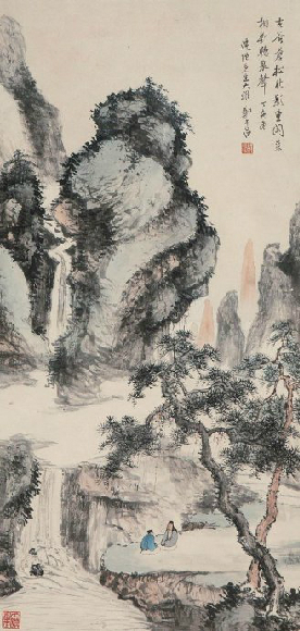 郑午昌花鸟,丝鬓散人郑午昌百幅绘画作品赏析