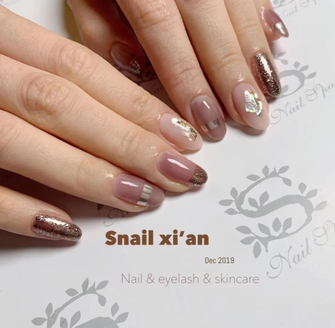 日式美甲颜值超高的美甲,报复性消费来啦