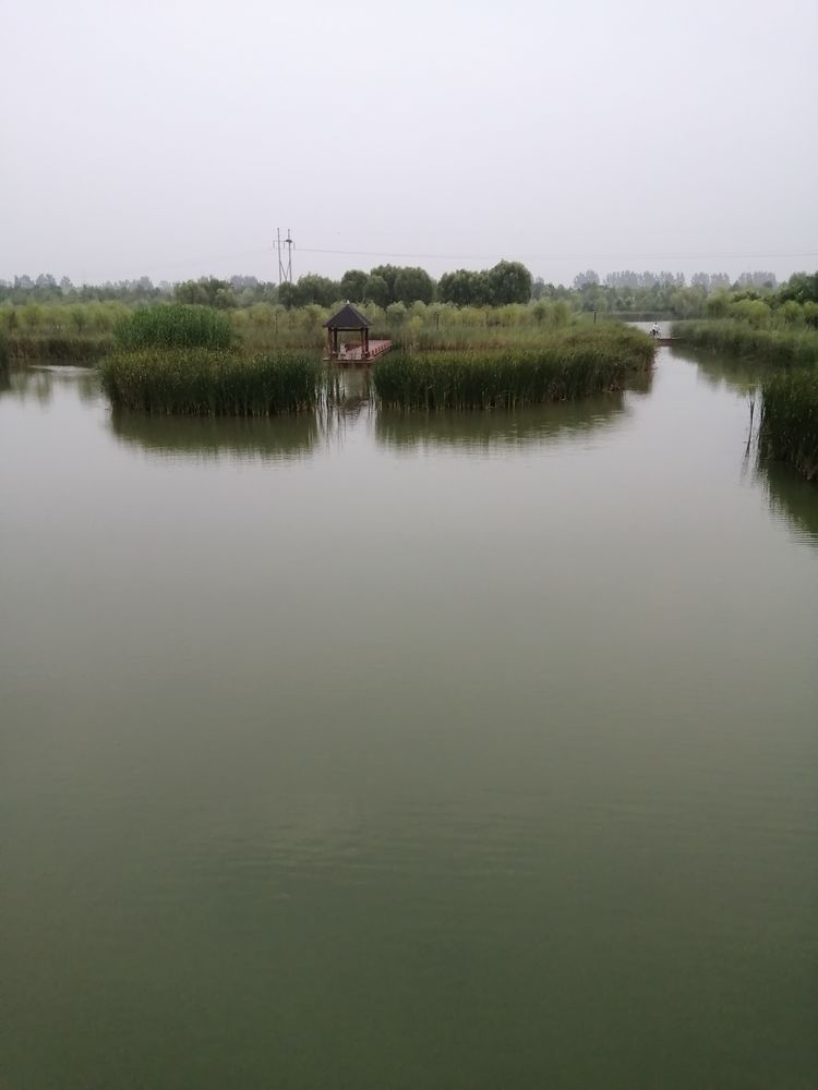 临颍县千亩湖,临颍千亩湖示意图