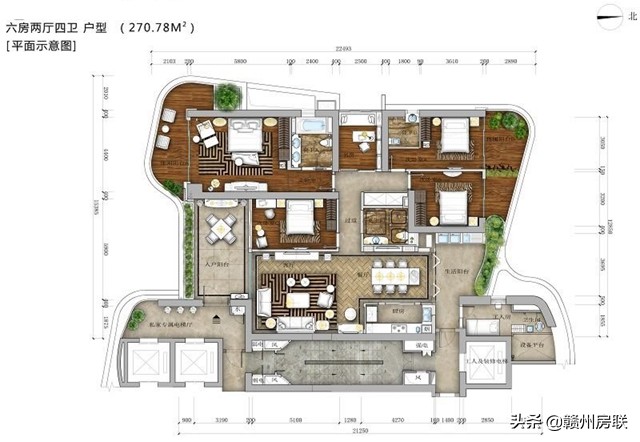 各种户型图片大全,十种户型图解大全