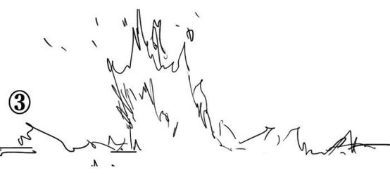 绘画水画法,绘画山水怎么画出立体感