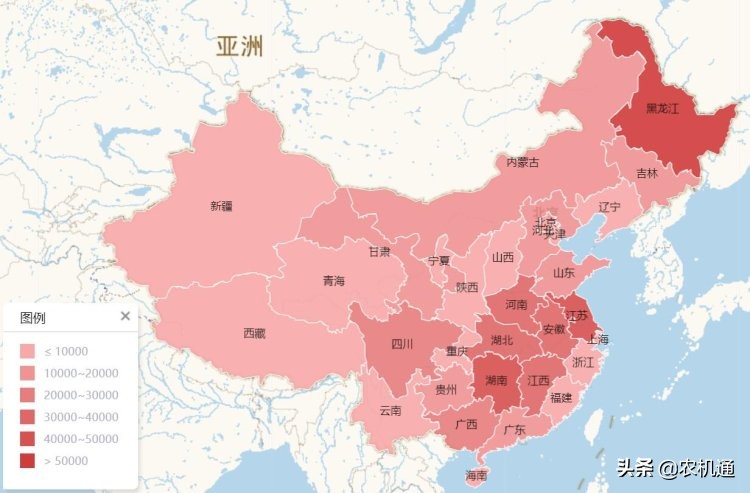 国产履带收割机十大品牌,2020年履带收割机销量排行榜