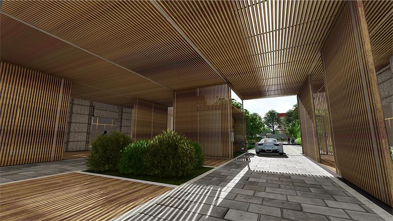 打造小区景观设计,简单住宅装修设计案例大全