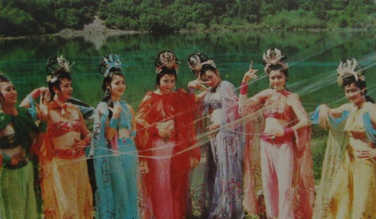 86版西游记七个蜘蛛精是男人吗,西游记86版当年创造的纪录