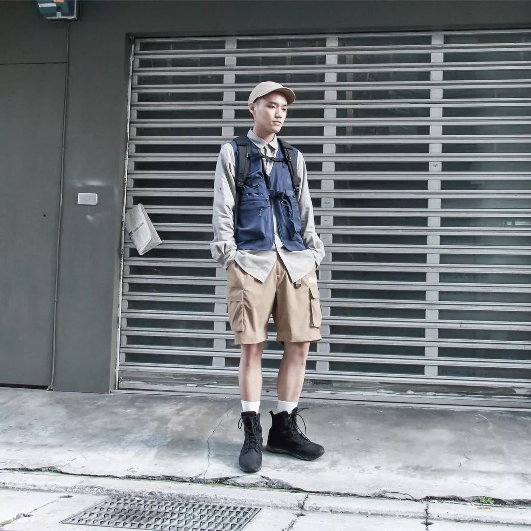 跟风夏日爆款户外风？这样穿又帅又凉快！日本潮店探险