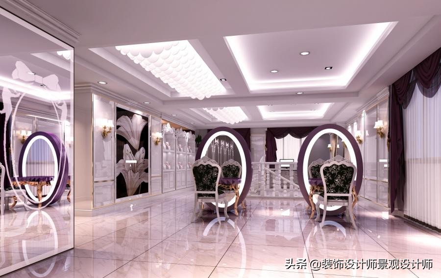 儿童影楼摄影实景布置,婚纱影楼设计功能分区