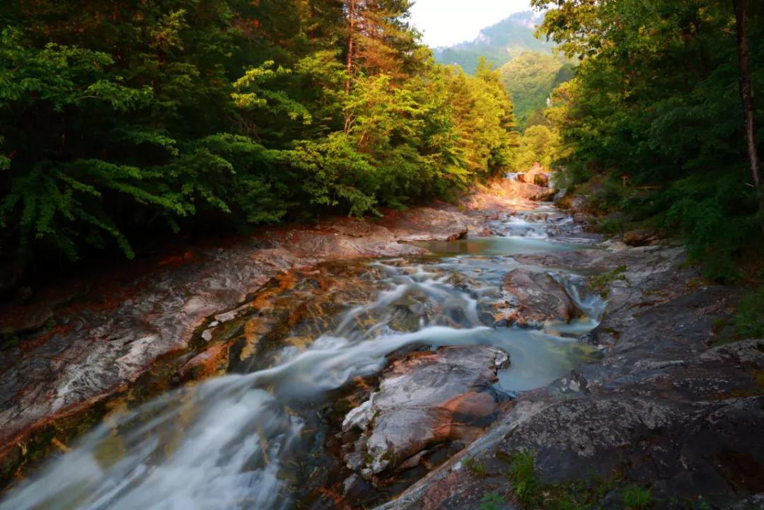 秦岭小九寨沟黄柏塬,陕西秦岭九寨黄柏源