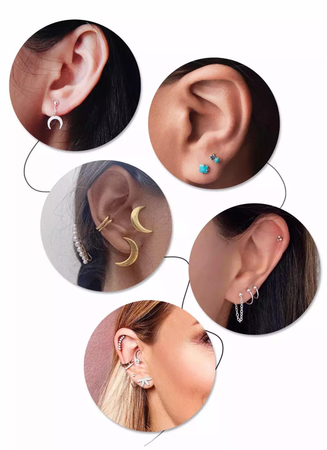 打三个耳洞有什么忌讳,三种人要打耳洞