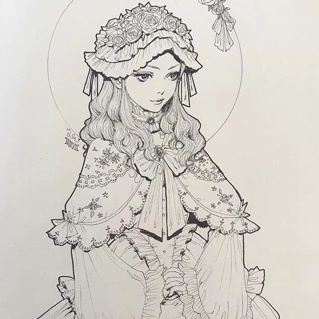 最难画最漂亮的公主,怎么画出优美的又好看的公主