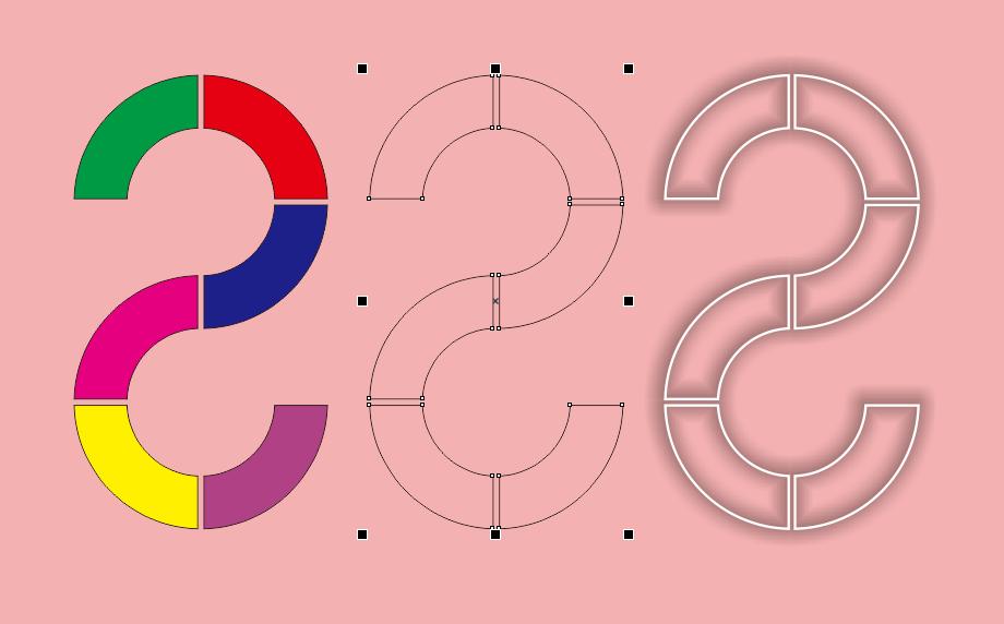 cdr三角牌设计立体效果,cdr怎么设计钻石板广告牌效果图