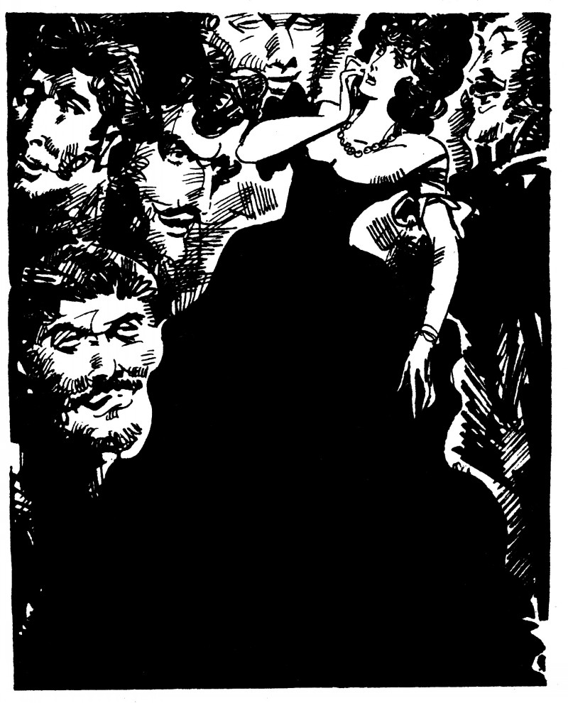 中国短篇连环画百部选欣赏(64)《一场赌博》高燕绘画