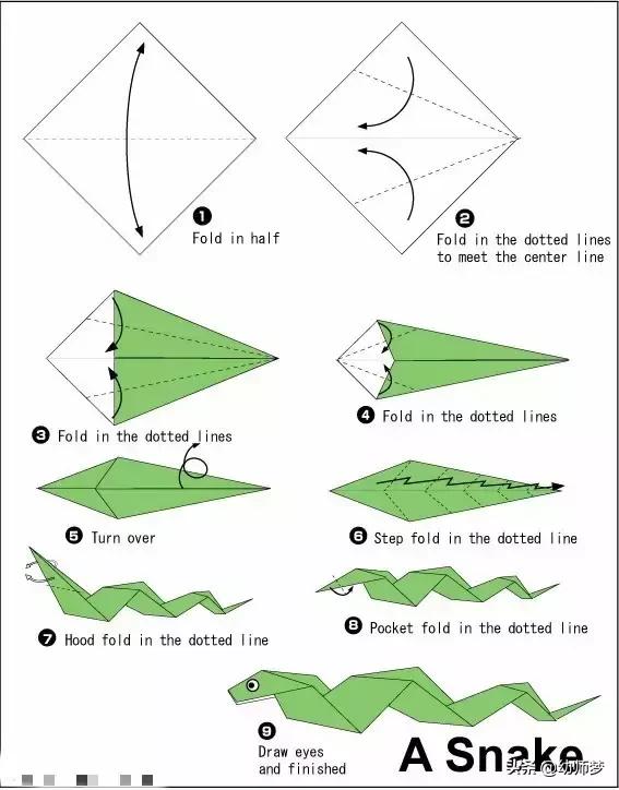 折纸手工1到8岁的小朋友,折纸手工小孩能玩一整天
