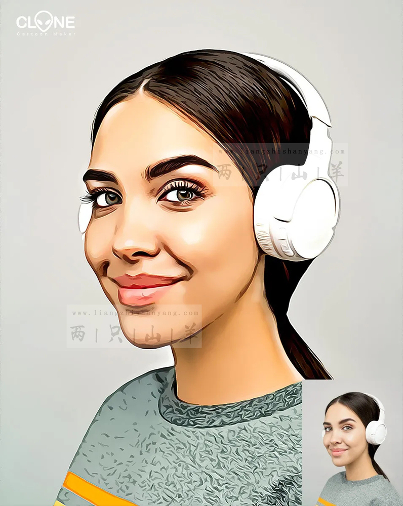 照片变卡通画一键生成,照片一键变成卡通漫画