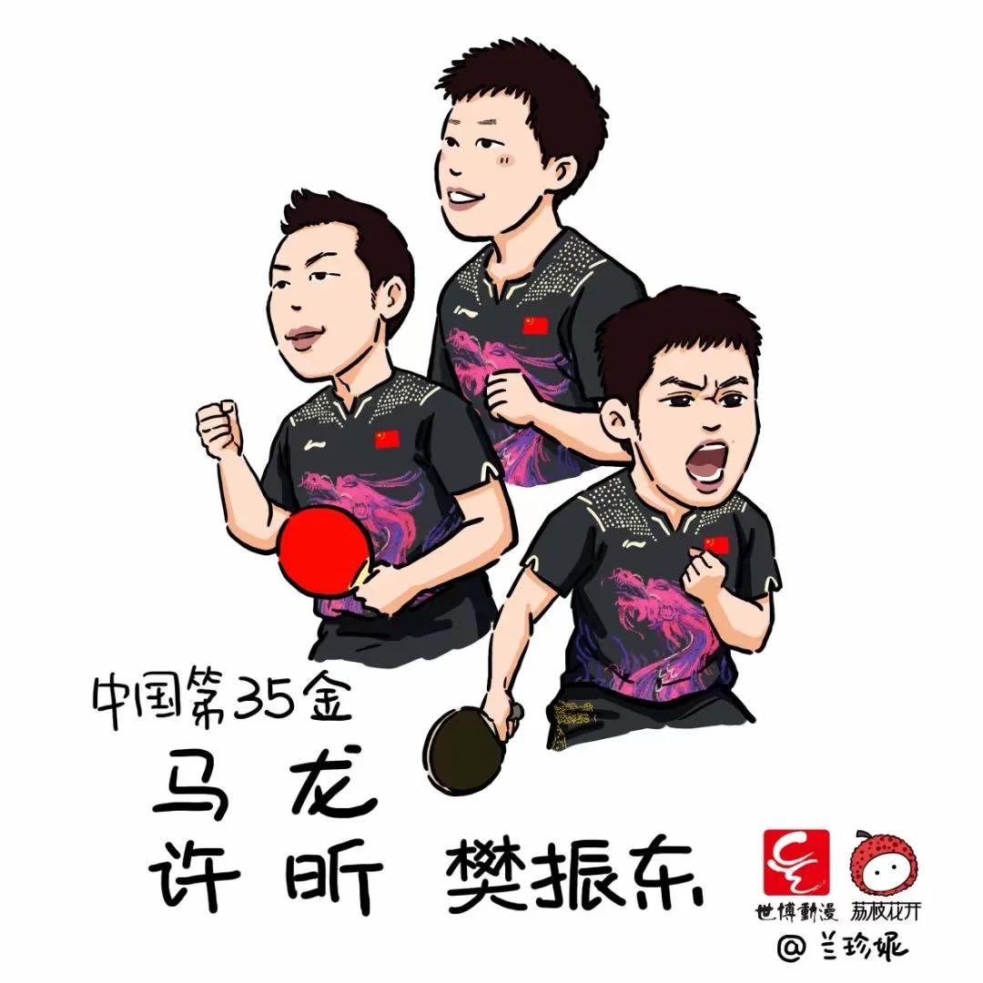 萌翻了手绘34个省级轮廓图,萌翻了姑娘手绘38张奥运冠军漫画