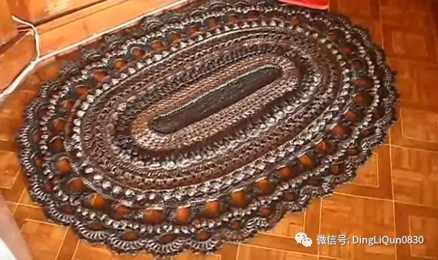 塑料袋编拖鞋,毛线编织浴花袋