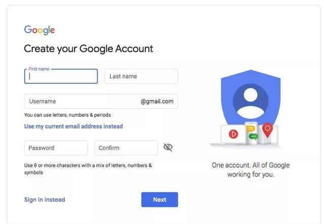 google账号升级gmail账号,gmail账号怎么增加多个谷歌账号