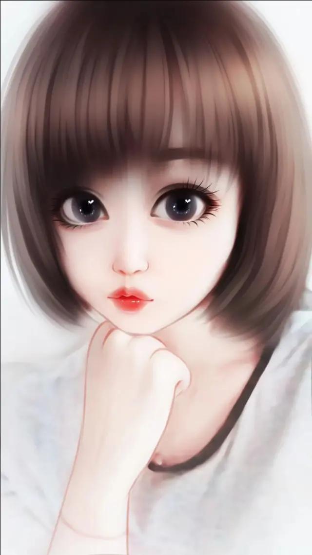 微信头像芭比公主,女孩子微信头像有个小孩