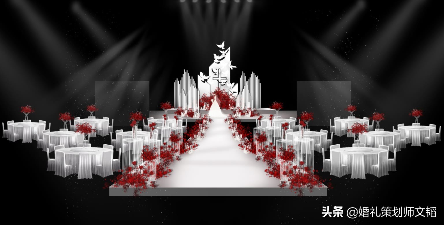 教堂灵感婚礼布置,基督教教堂装修效果图