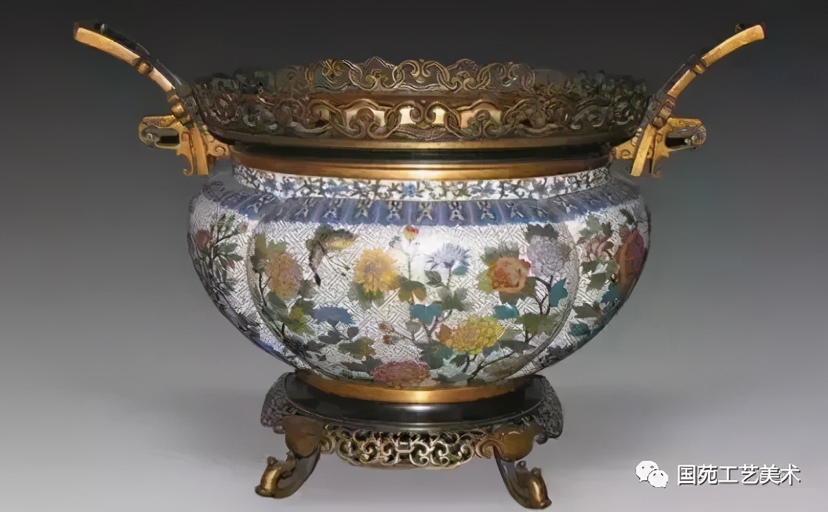 中国的非遗手工艺品景泰蓝,国苑工艺美术