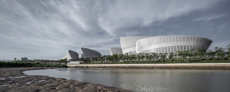 海峡艺术中心茉莉花,福州海峡文化艺术中心晚霞