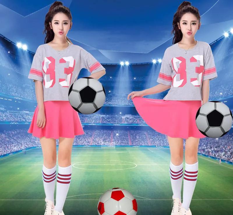 漂亮足球宝贝女生,绿茵场足球宝贝们