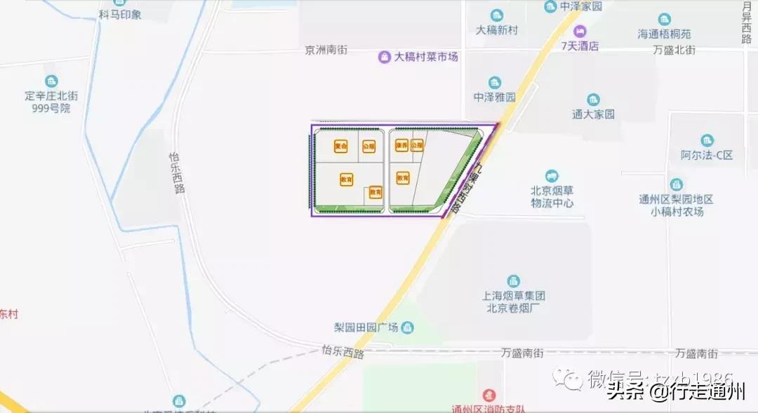 通州最新规划四组团,最新通州高层规划图