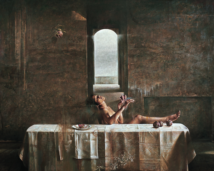 艺术名家郭北平油画肖像作品欣赏,当代名家油画图片大全