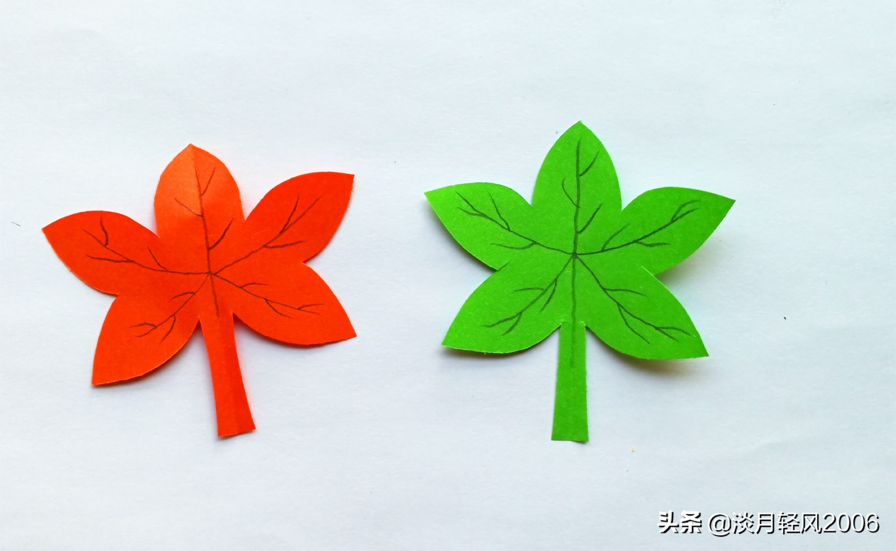 亲子手工树叶做法大全,冬季叶子手工简单又好