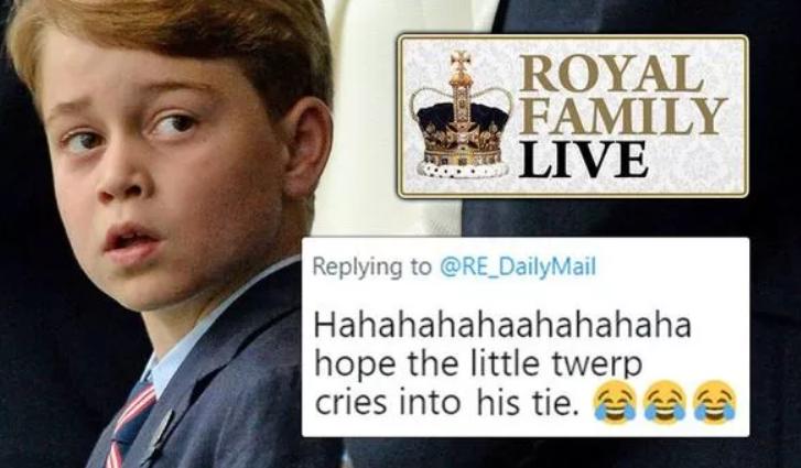 乔治王子被骂哭视频,英国乔治王子最新消息