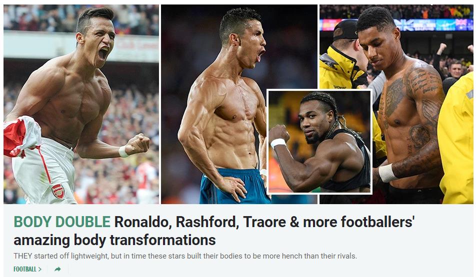 足坛筋肉人,足坛魔鬼筋肉人