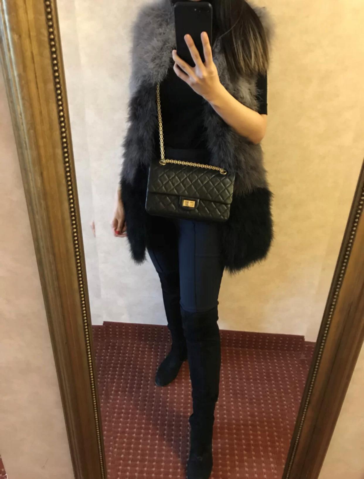 chanel2.55新旧对比,chanel2.55大号优缺点