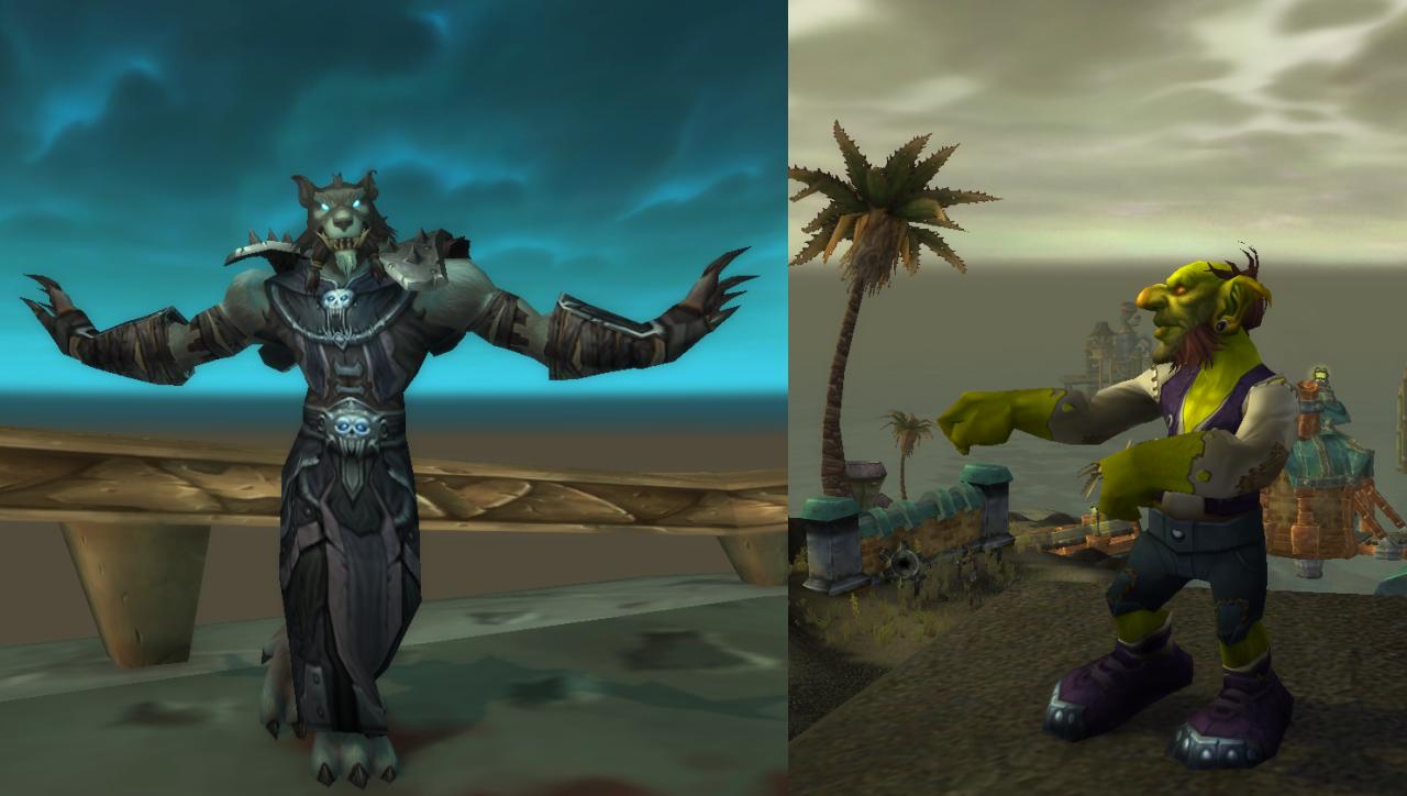 魔兽世界各大boss跳舞,魔兽世界竞技场表演赛