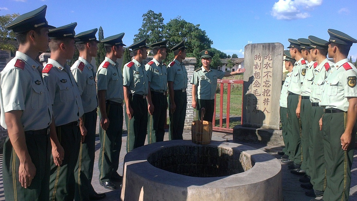 [祖国，我用忠诚祝福您]当兵就要学红军——*警武**江西省总队瑞金中队印象