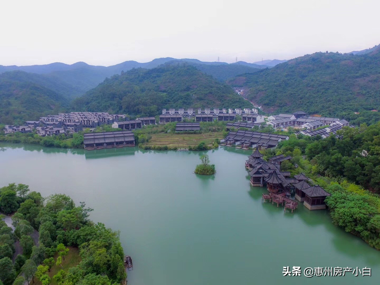 惠州中海汤泉价格最低别墅,惠州中海汤泉全景