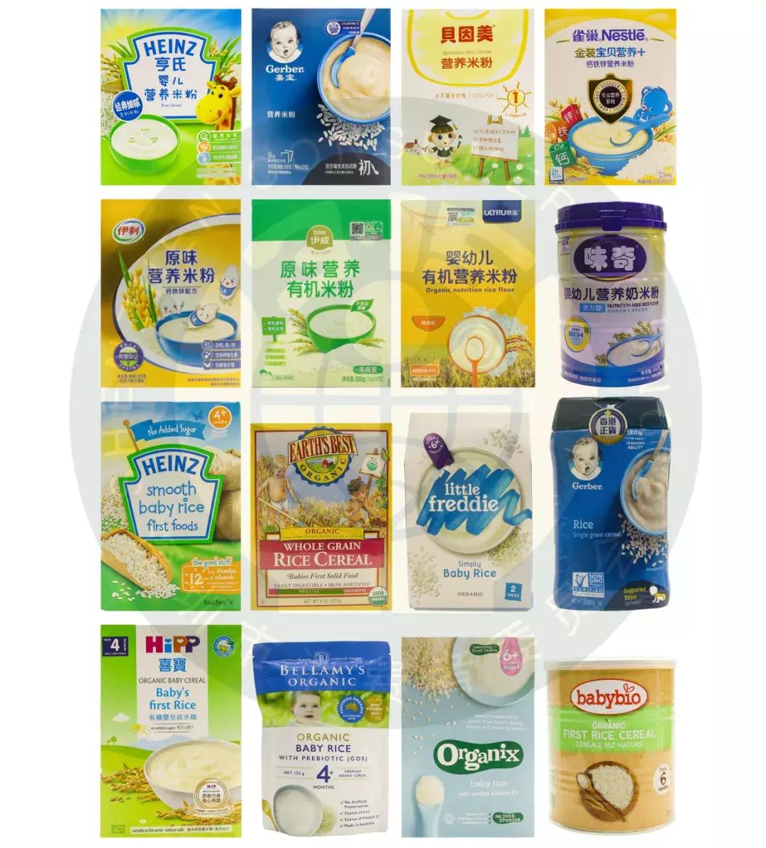 什么牌子的米粉重金属不超标,16款热销婴幼儿米粉测评结果