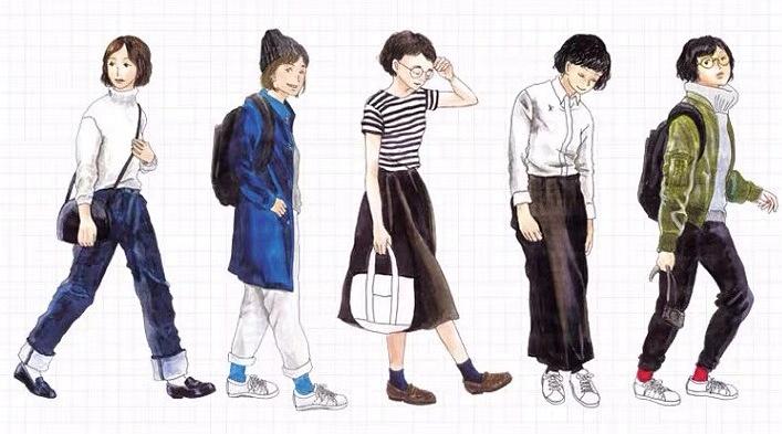 日本博主每日穿搭朋友圈有范,日本穿搭博主慵懒风