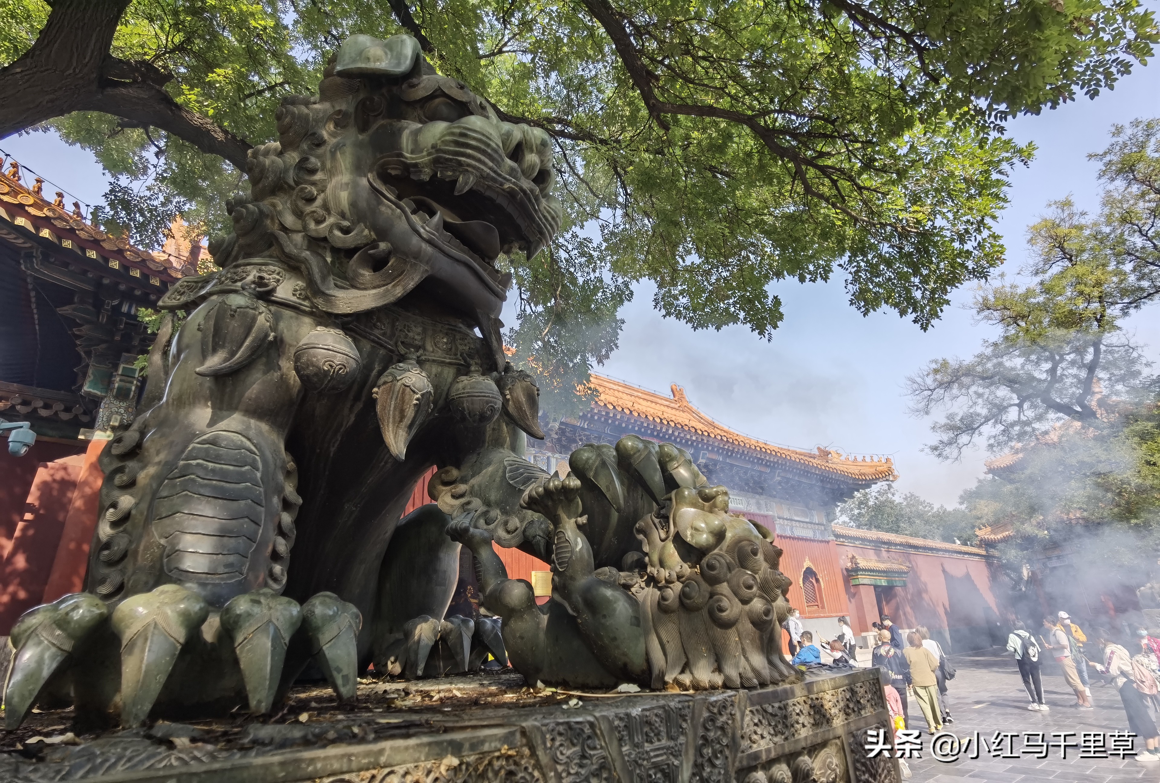 雍和宫游览记,北京行记