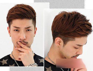 男生韩式卷发发型图片,最流行男士染发造型
