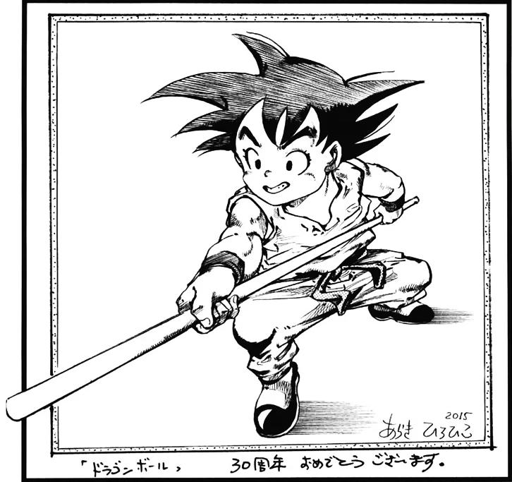 龙珠30周年尾田贺图,龙珠致敬鸟山明主题曲