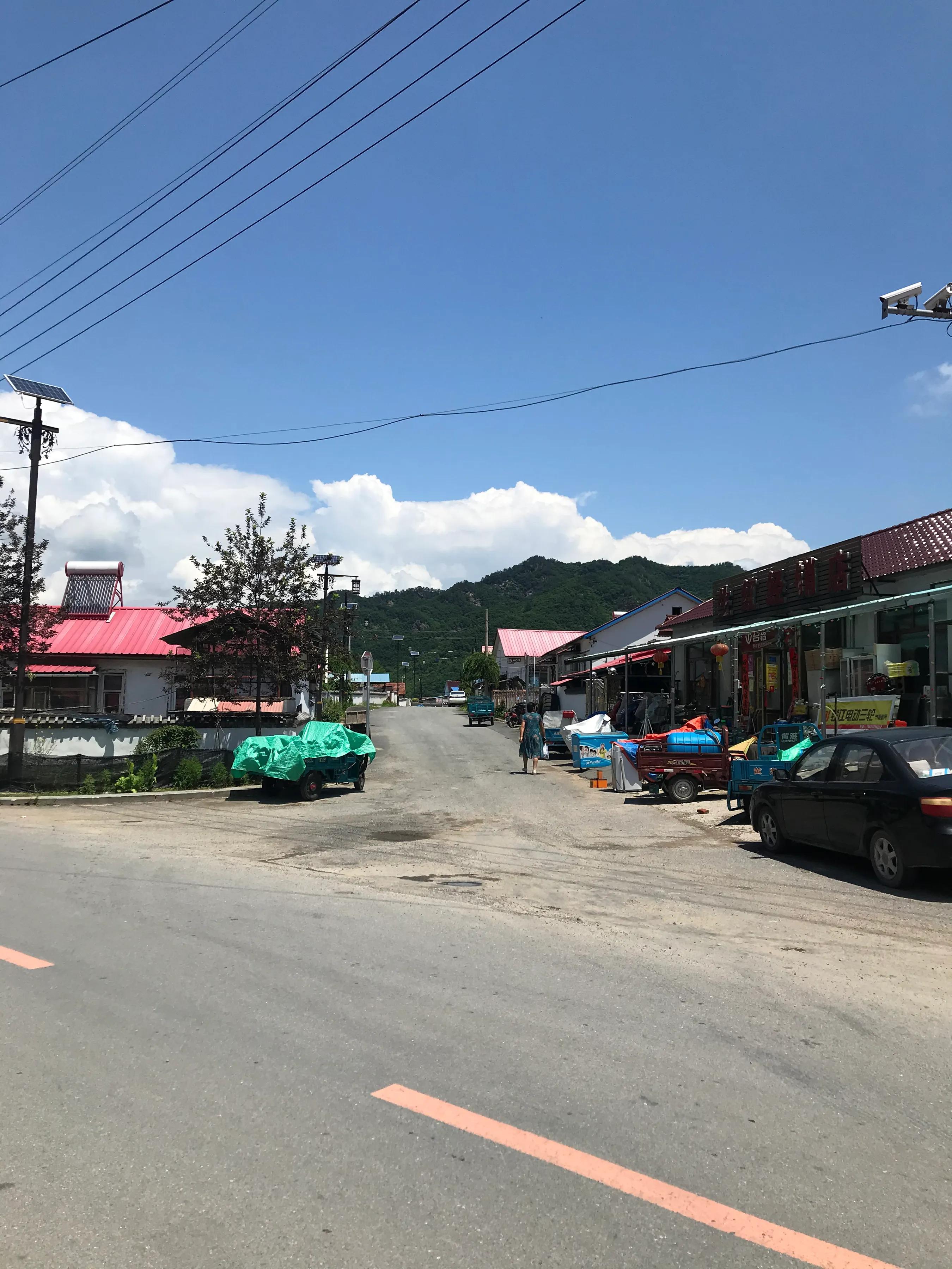 绿水青山乡村高清照片,绿水青山山村美景