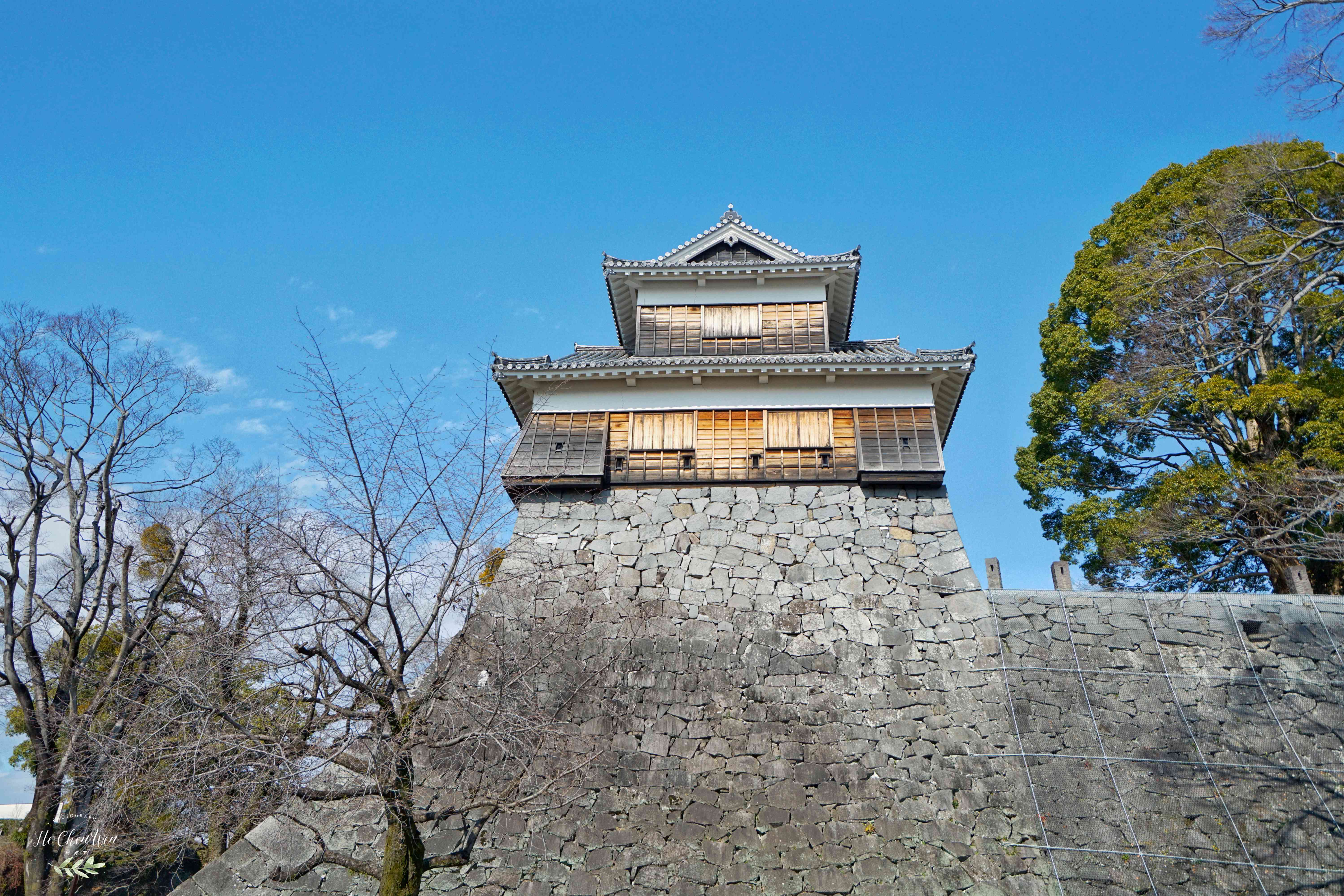 日本三大古城熊本城,日本京都标志性建筑