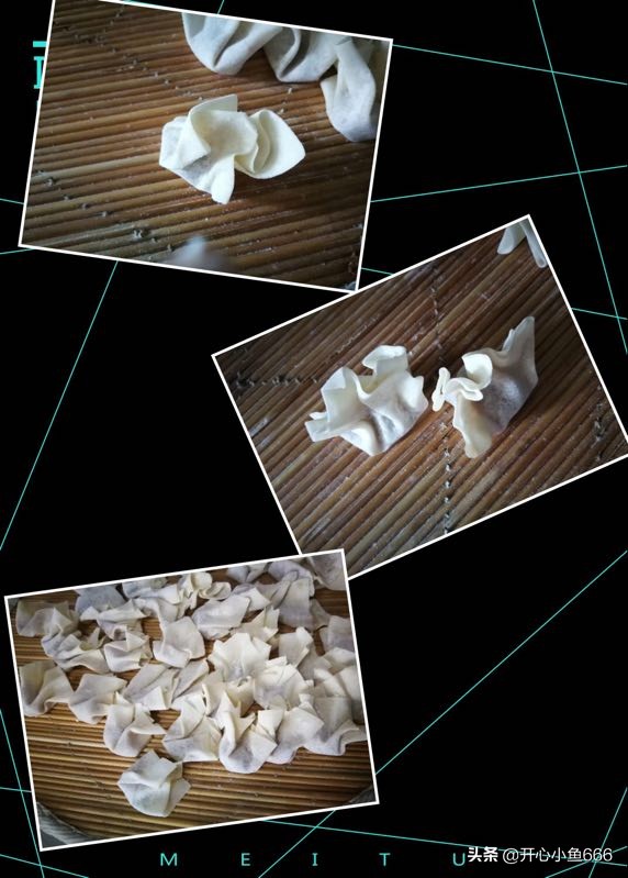 馄饨这样包大人孩子都喜欢吃,馄饨怎么包又好又快