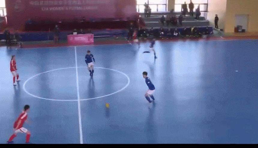 五人制手势,五人制足球裁判球门球手势