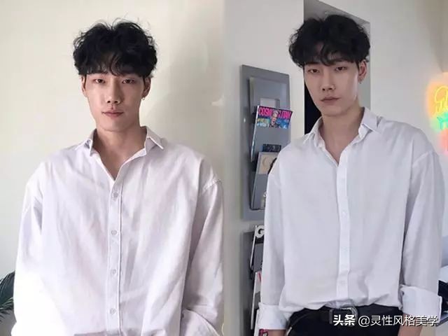 男生自然蓬松烫发型,男生自然蓬松烫图片