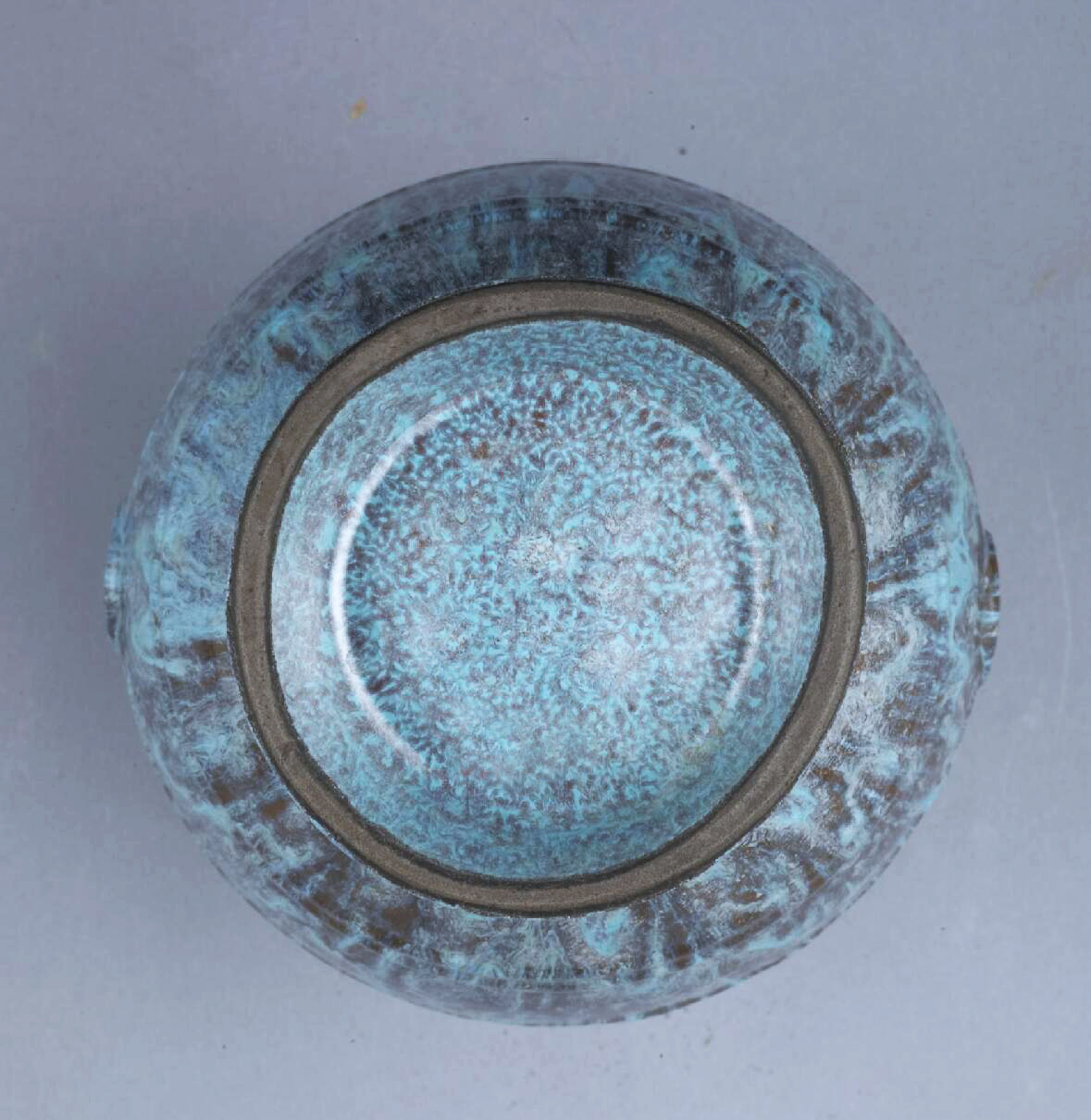 炉钧釉一色釉,洒蓝釉和炉钧釉的区别