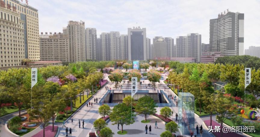 洛阳牡丹广场的变迁,洛阳牡丹广场简介