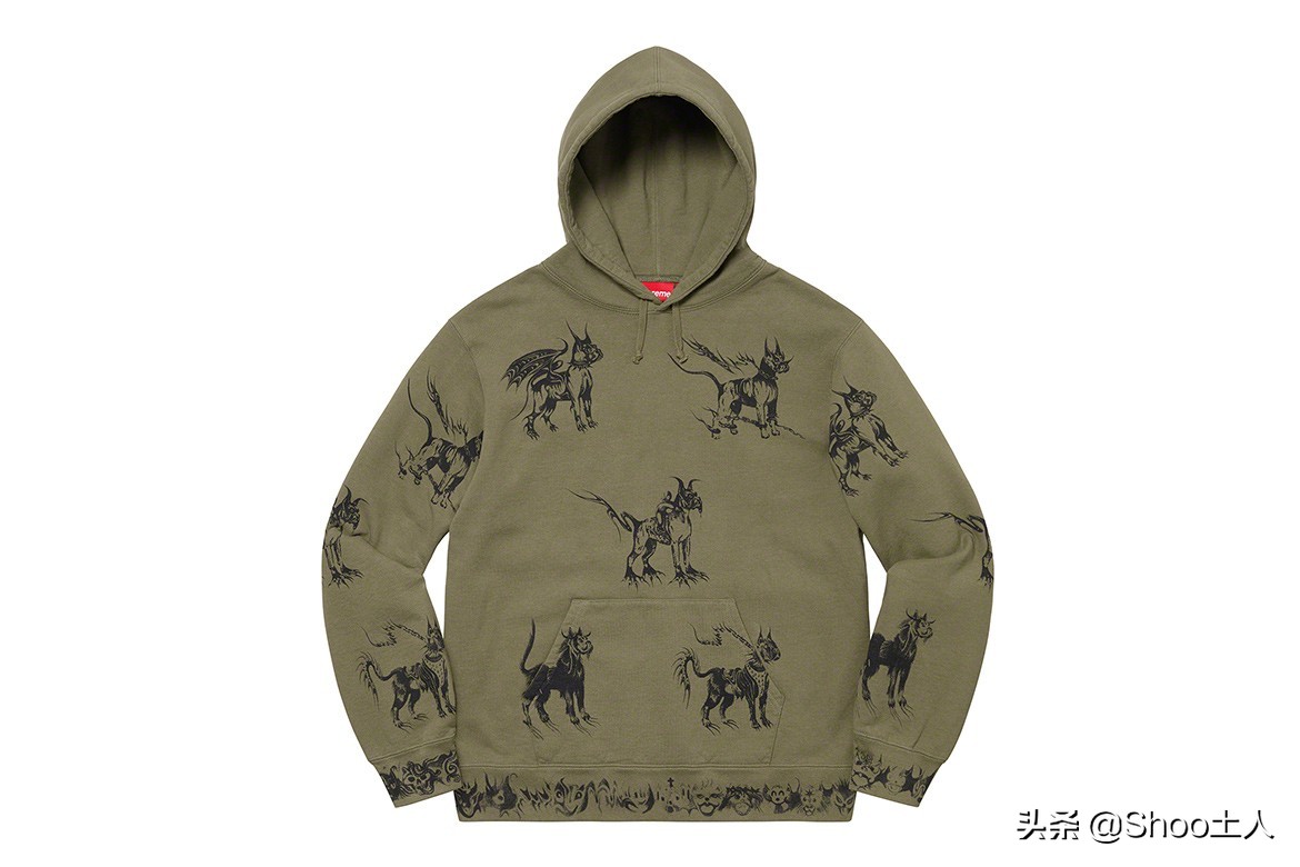 supreme2020春夏单品,supreme2019秋冬卫衣