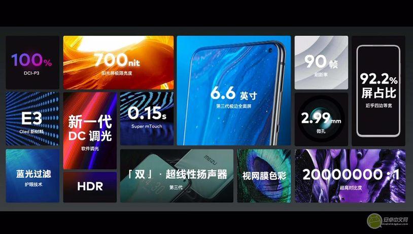 魅族17首批支持5g手机,魅族17首次曝光真无孔设计首款5g